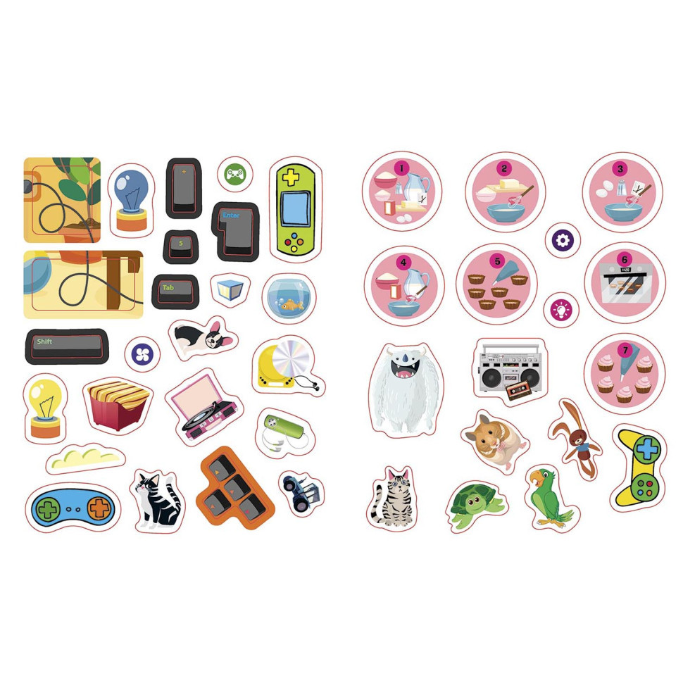 Пізнавальні активіті Комп'ютери 1270001 з наліпками Вінниця - фото 4