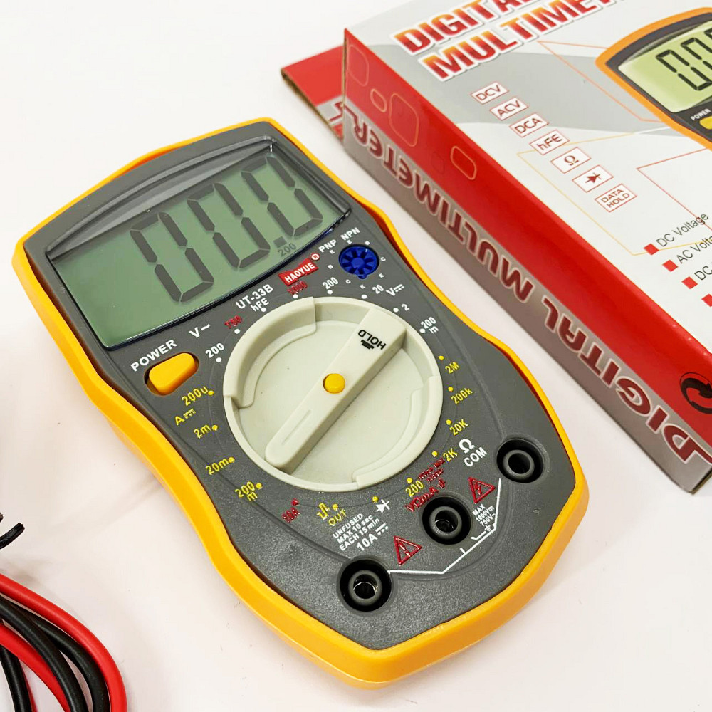 Мережевий тестер електрика HAOYUE, Мультиметр із хорошою точністю, Кращий цифровий мультиметр GM-45 Івано-Франківськ - фото 3