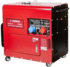 Генератор Cedrus Dg7E-3F Agregat Generator Prądotwórczy 7.1Kw / 12 Km 230/400V Avr Wersja Wyciszona Silent Cedrus 7.1 Kw Kd195Fc Киев - изображение 1