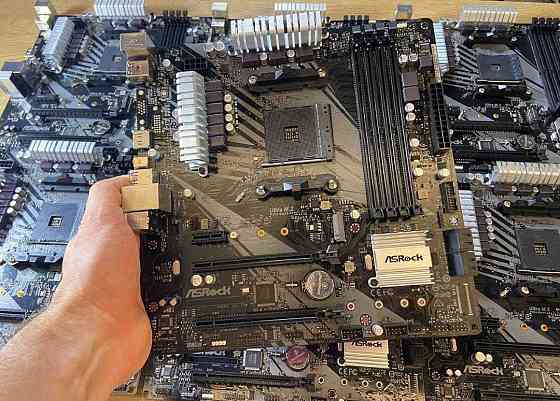 Комплект ASRock B450M PRO4 (AM4) + Ryzen 5 3600 (6/12) Киев