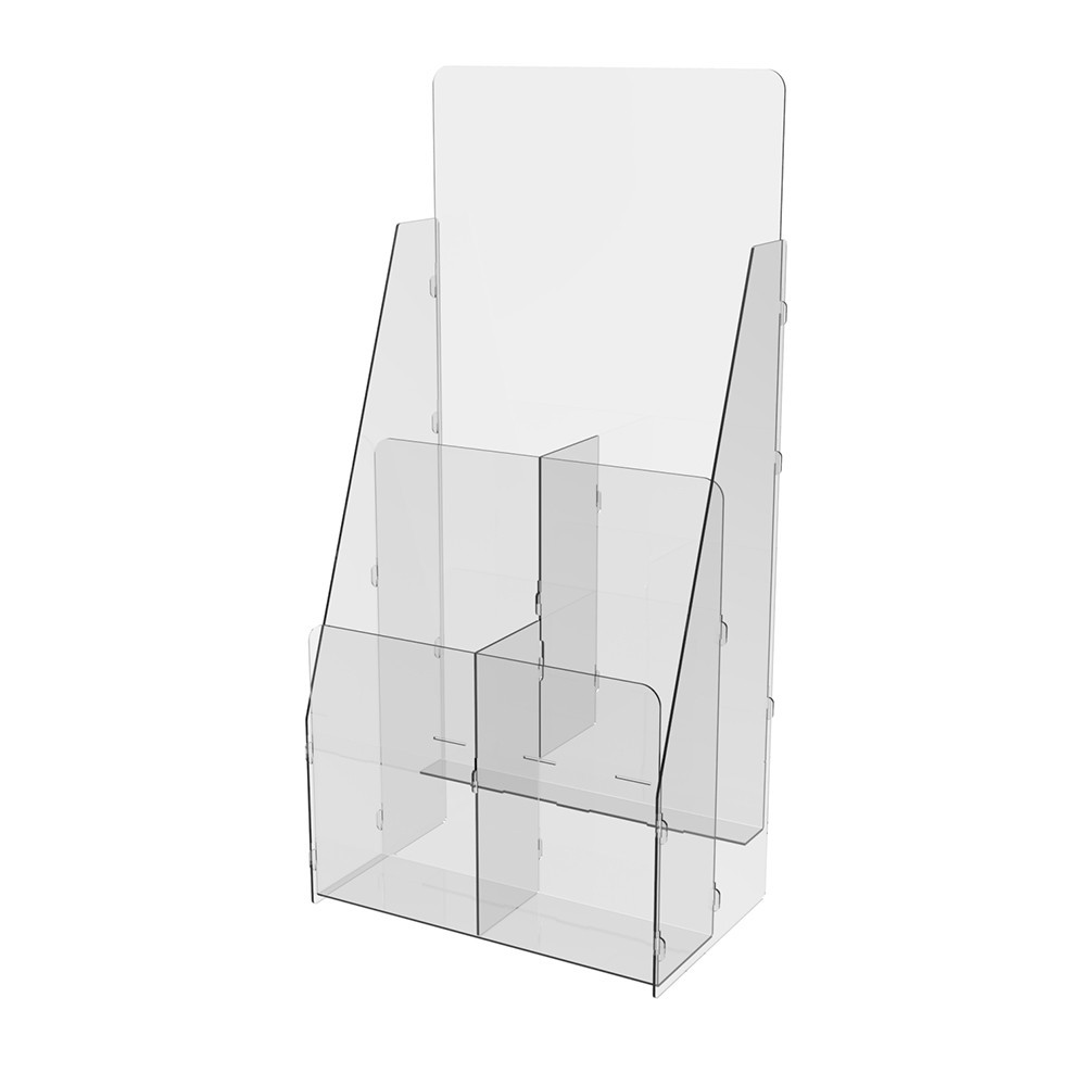 Подставка EKOSTAR для карандашей и ручек 4 ячейки 200х130х430 Киев - изображение 1