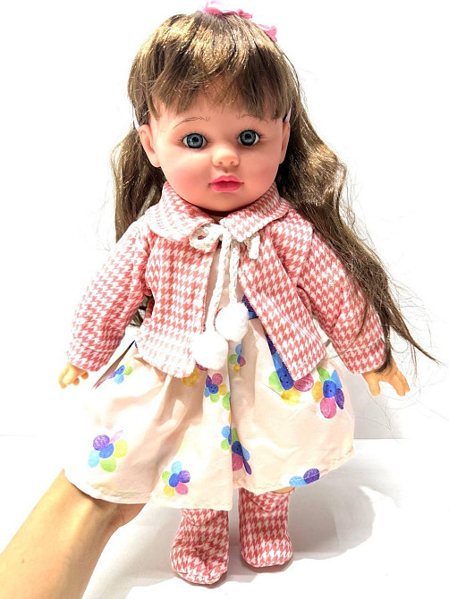 Лялька м'яконабивна Меланія зі звуковими ефектами 5 пісень укр мова 39см Вид 1 (M 5916 I UA) Чернигов - изображение 1