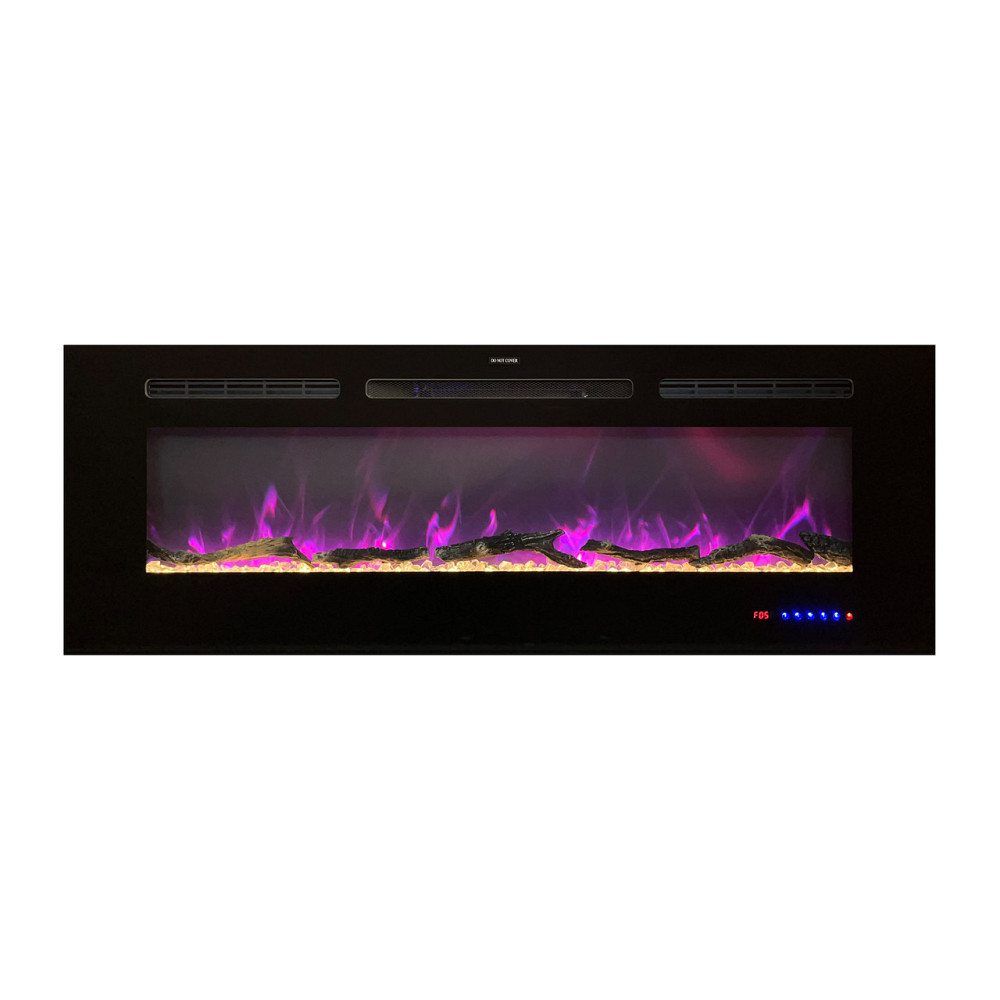 Електрокамін з обігрівом Royal Galaxy 72 RS зі звуком, розсипними дровами, кристалами, кольорами пол Львів - фото 6