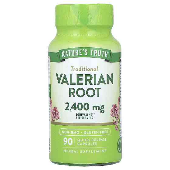 Валериана Nature's Truth Valerian Root 2400 мг 90 капс Киев