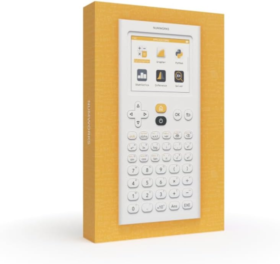 Графический калькулятор NumWorks N0120, цветной IPS 2,8″, Python, USB-C, аккумулятор, построение графиков Киев