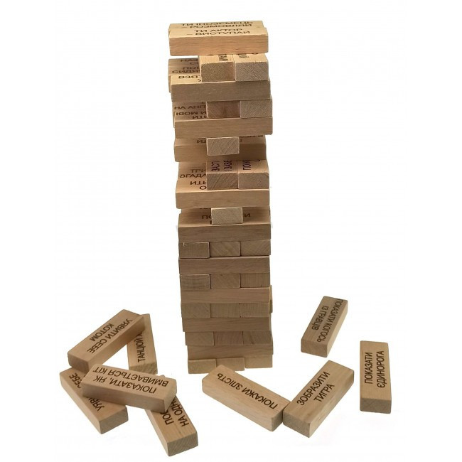 Игра настольная Дженга с фантами Киев - изображение 3