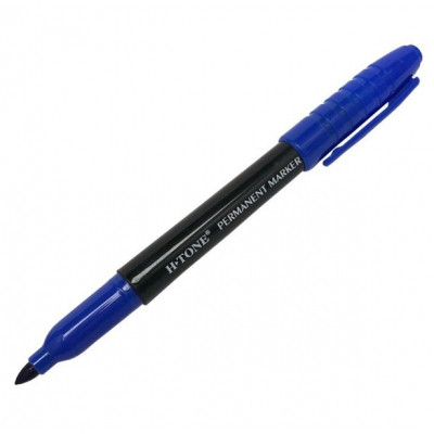 Маркер H-Tone водостойкий 1-2 мм, синий (MARK-PERHTJJ205330BL) Винница - изображение 2