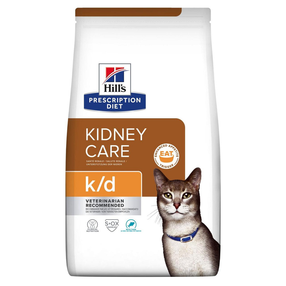 Корм Хіллс Hills PD Kidney Care K/D для кішок з тунцем для підсилення апетиту при хворобі нирок 400 г Вінниця - фото 2