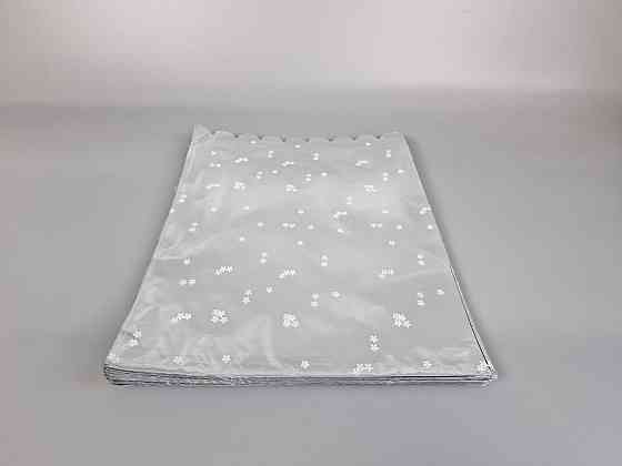 Пакет с рисунком для упаковки подарков   (30*40) №431 (2) фольгированный (ажурный) 