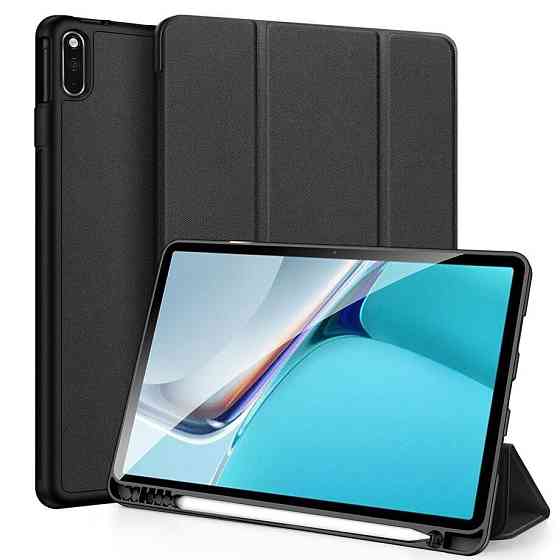 Фірмовий протиударний чохол-книжка Dux Ducis на HUAWEI Matepad 11" - сірий Дніпро