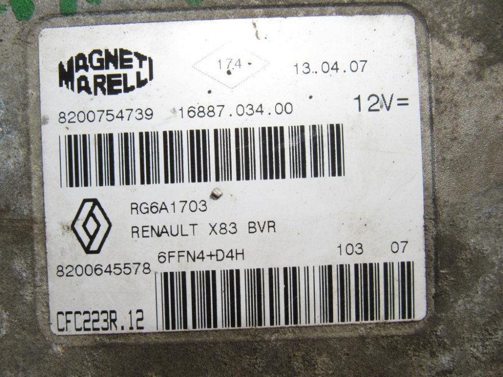 Блок керування АКПП Renault Trafic 2.5 dci 2007-2013 Ковель - фото 2