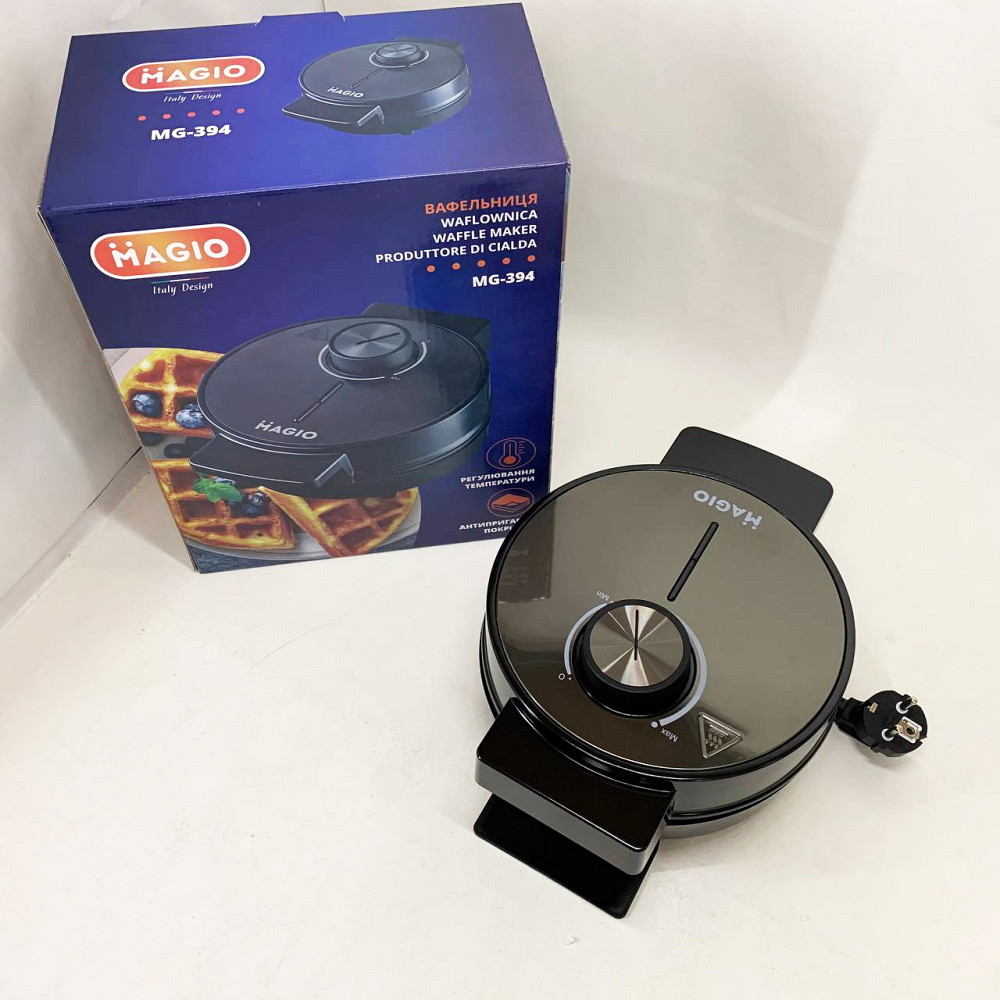 Вафельниця для приготування смачних вафель MAGIO, Хороша вафельниця для тонких вафель ST-94 Івано-Франківськ - фото 8