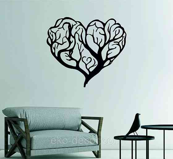 Декоративное настенное Панно «Дерево сердце» Декор на стену Киев