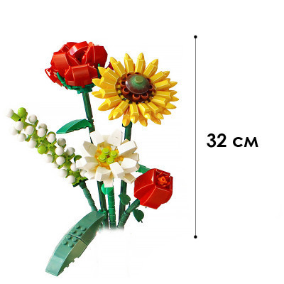Конструктор LOZ Букет квітів 3 (1659) Вінниця - фото 4