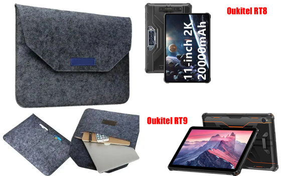 Сумка Wool із войлока для планшета Oukitel Rt7 Titan 4G, Rt7 Titan 5G Київ