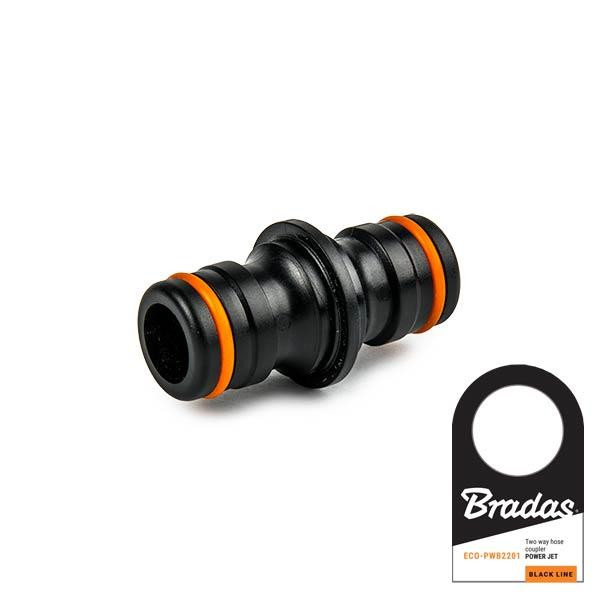 Ніпель для з'єднання двох конекторів, POWER JET, BLACK LINE, з ярликом, ECO-PWB2201 Київ - фото 1