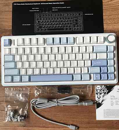 Клавіатура AULA F75 механіка, бездротова ігрова Клавіатура. Київ