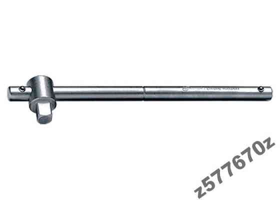 Вороток, 200 мм, квадрат 3/8", CrV, хромирова Полтава