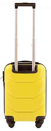 Валіза пластикова WINGS 147 мікро 51 см жовта Київ