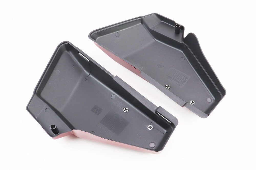 пластик - кришка бардачка ліва, права к-кт, ЧЕРВОНИЙ Київ - фото 2