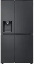 Холодильник Lodówka LG SBS GSLE91EVAC Pełny No Frost 179cm Czarny Киев