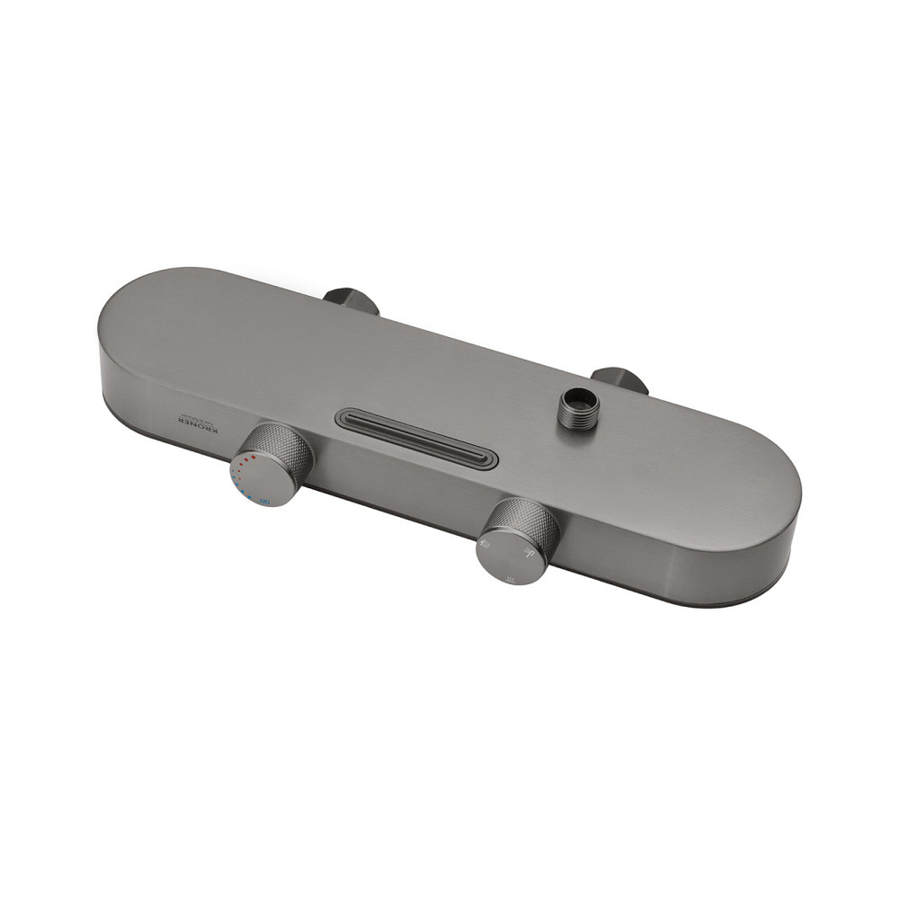 Душевая система пристенная Kroner KRP Makon - GRP0637 графит Киев - изображение 4