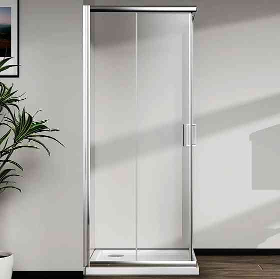 Скляна душова кабіна AVKO Glass RDR06, 190х90х90 Chrome перегородка для душу Київ