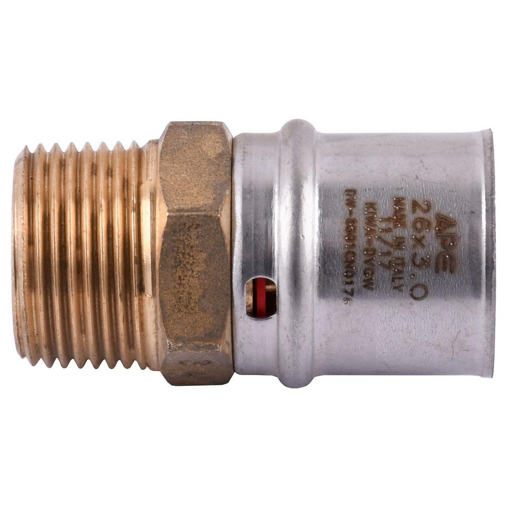 Муфта із зовнішньою різьбою прес APE ITALY AP 101 3/4″х26 (000002182) Київ - фото 1