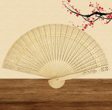 Віяло з дерева різною ручною Київ - фото 1