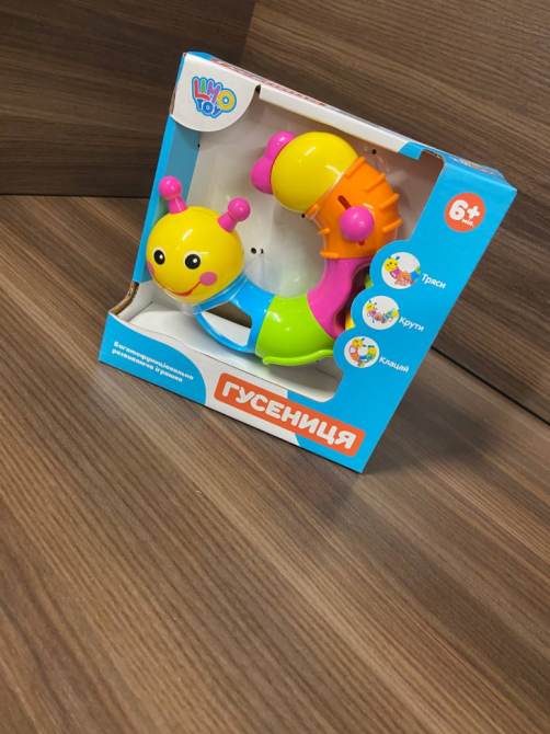 Развивающая игра Гусеница-логика 9182/786 с прорезывателем Винница - изображение 3