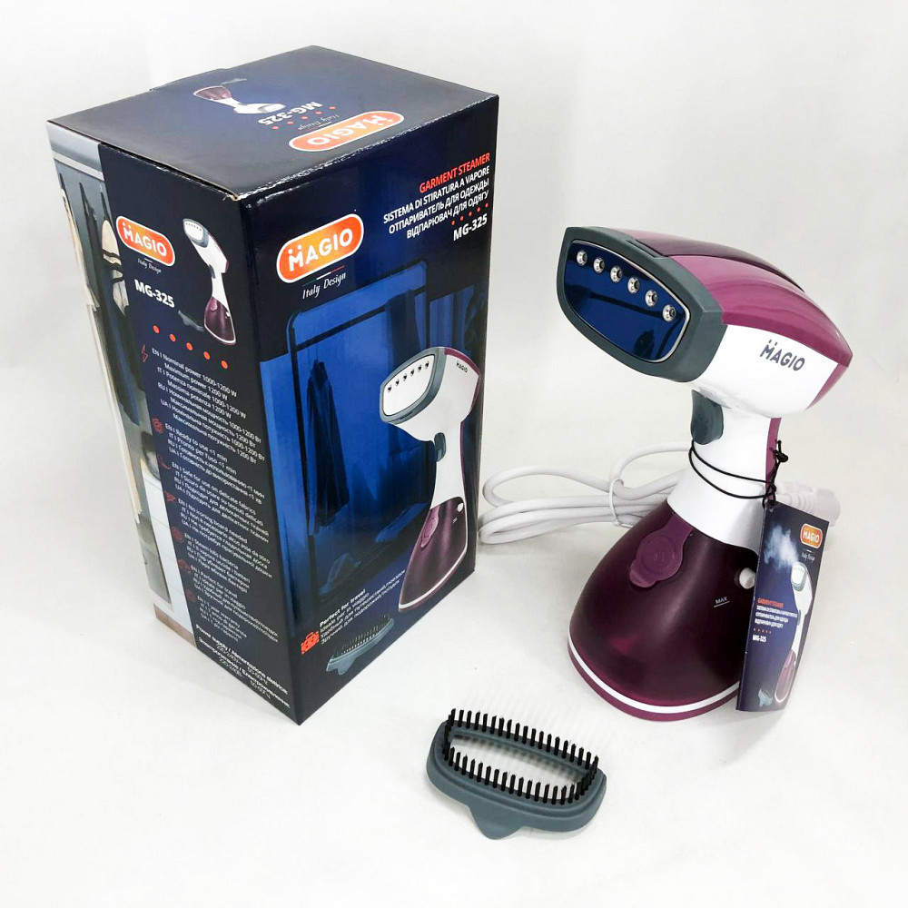 Паровой утюг для одежды MAGIO MG-325, Отпариватель ручной для TU-411 одежды парогениратор Киев - изображение 8