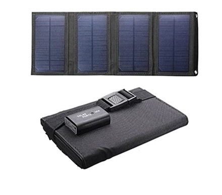 Складное солнечное зарядное устройство Solar panel 15W 1xUSB (X001JA) Винница - изображение 1