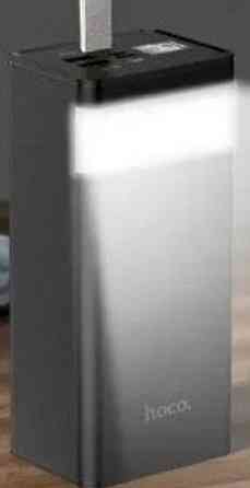 Powerbank с быстрой зарядкой и фонарем HOCO J86 40000mAh| Киев