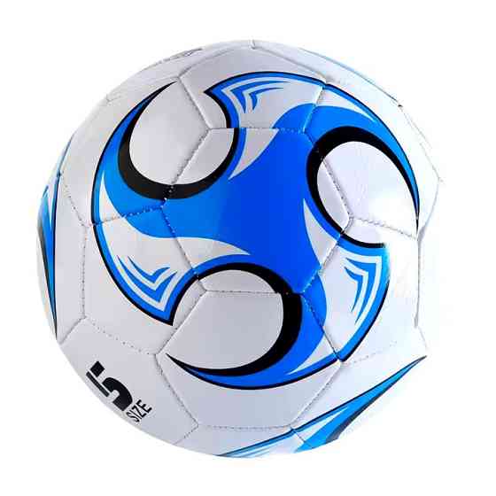 Футбольный мяч профессиональный для детей и взрослых Size 5, PVS, в синем цвете, CZST-001 Каменец-Подольский