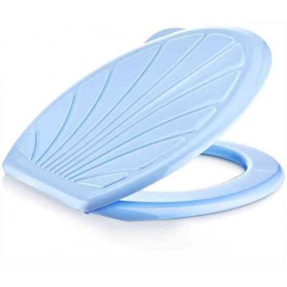 Сидіння для унітазу "Ракушка" блакитне Харків