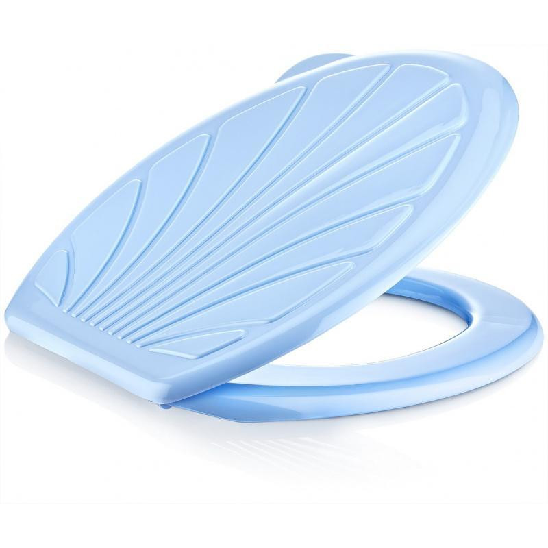Сидіння для унітазу "Ракушка" блакитне Харків - фото 5
