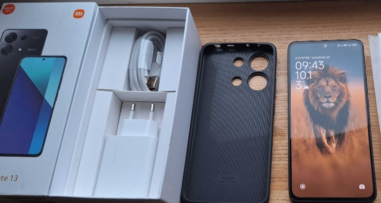 Смартфон Xiaomi redmi note 13 4g 8/256gb Black Київ - фото 5