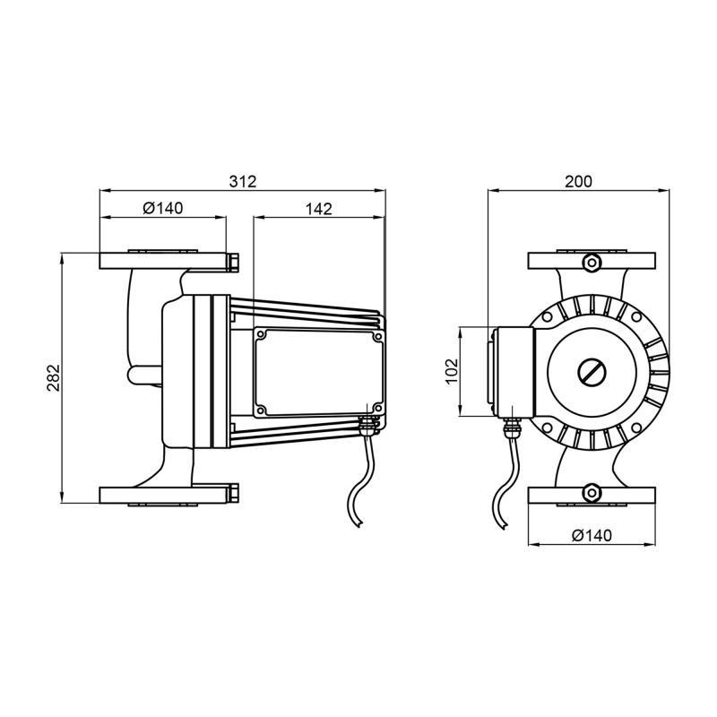 Насос циркуляционный Thermo Alliance  LPA50-14-1000 Киев - изображение 2