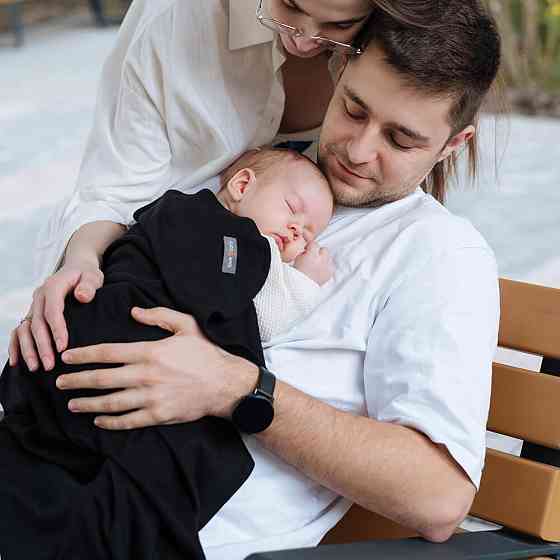 Легкий плед/Трикотажна пелюшка Чорний Київ