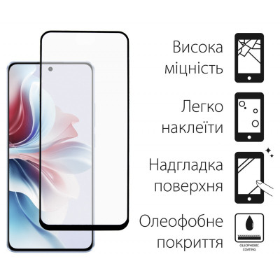 Чохол до мобільного телефона Dengos Oppo Reno 11F + glass Green (DG-KM-96) Вінниця - фото 3