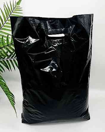 Пакет банан АКТ, 40х50(+3)см, 50 мкм, (100 шт.) черный, LDPE пищевой Павлоград