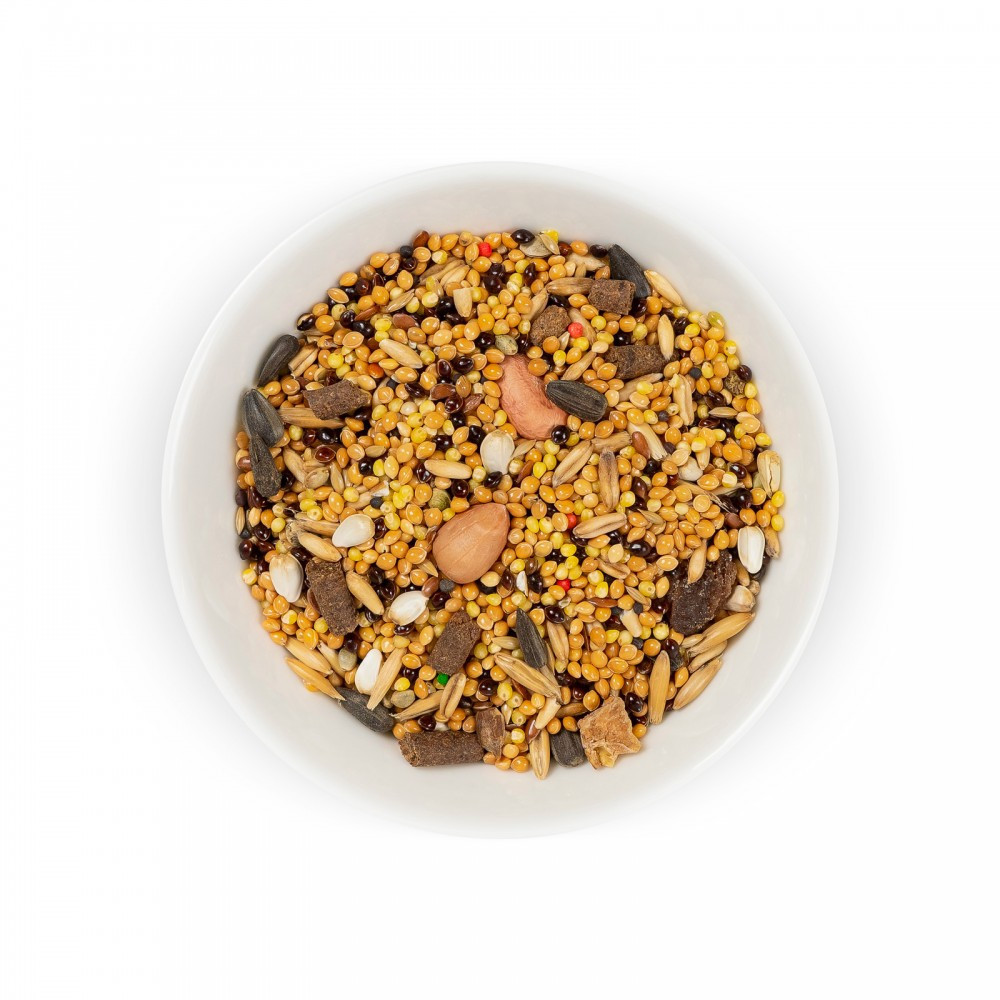 Корм Природа Коктейль «Лугові трави + насіння льону» для хвилястих папуг, 500 г Вінниця - фото 2