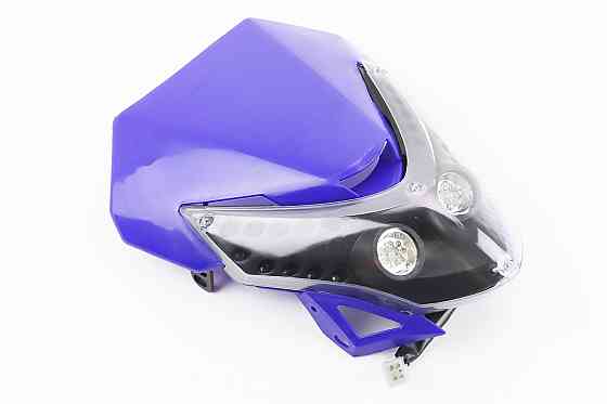 пластик - обтічник + фара, СИНІЙ, тип 2 Київ