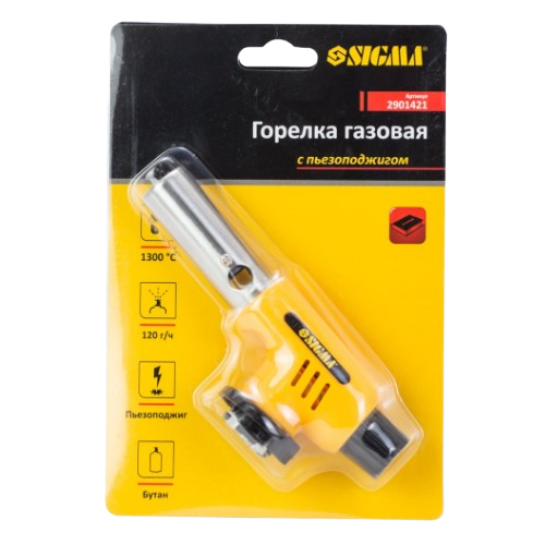 Пальник газовий з п'єзо та керамічним соплом d20мм SIGMA Житомир - изображение 6
