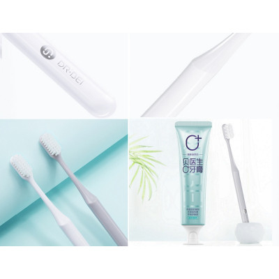 Зубна щітка Xiaomi Doctor B White середньої жорсткості (6970763911087) Вінниця - фото 7