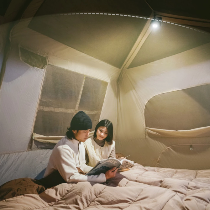 Ліхтар прожектор Naturehike CNK2300012 з білим та червоним світлом Зелений Вінниця - фото 5