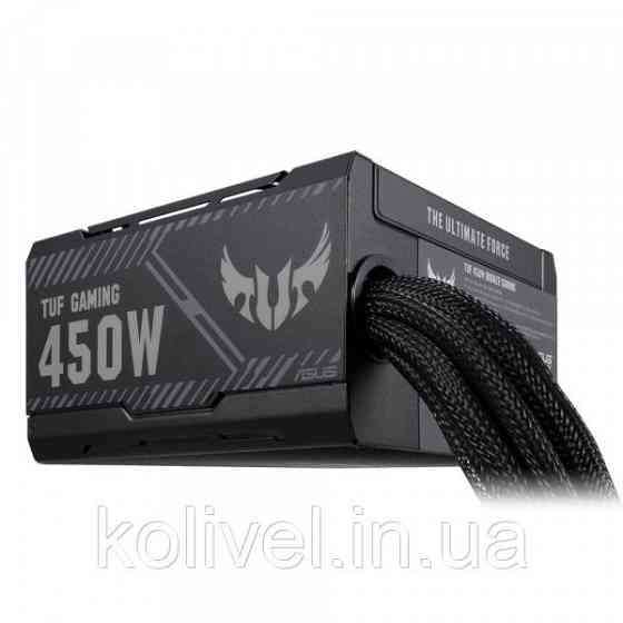 БЖ 450W Asus TUF-450B-GAMING, 135 mm, 80+ Bronze, retail (TUF-450B-GAMING) Киев