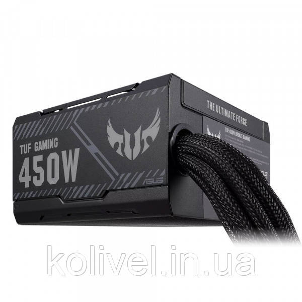 БЖ 450W Asus TUF-450B-GAMING, 135 mm, 80+ Bronze, retail (TUF-450B-GAMING) Киев - изображение 3