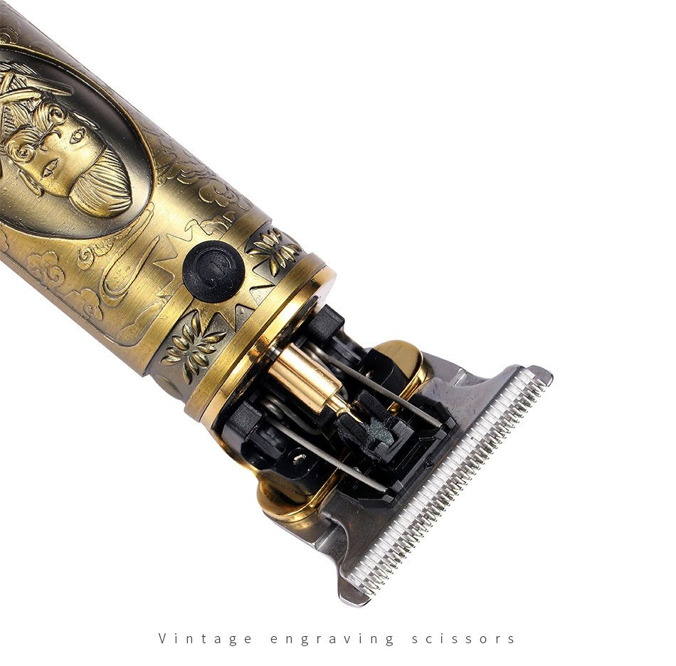 Профессиональная машинка для стрижки, окантовочная машинка VGR V-085 (Бронза) Киев - изображение 7