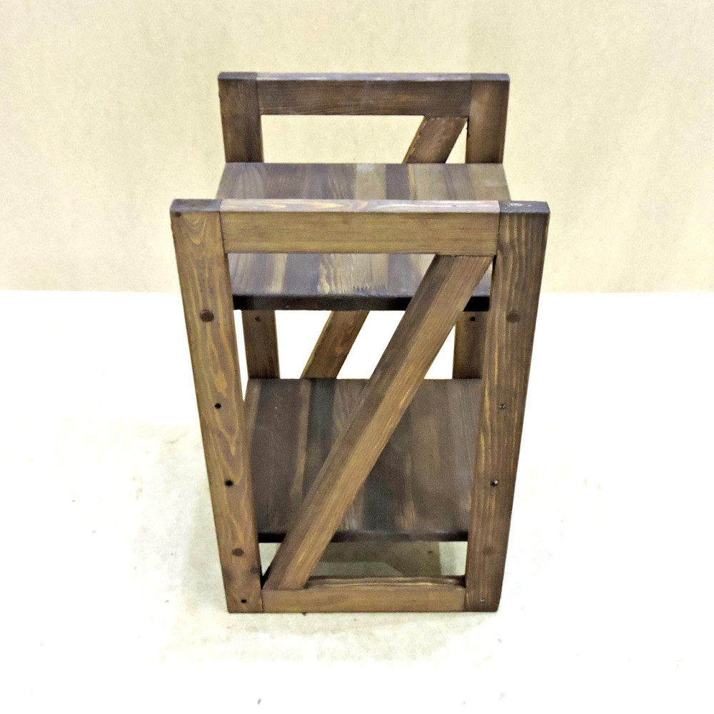 Етажерка розбірна "Оксфорд 30х50" капучино Миколаїв - фото 5